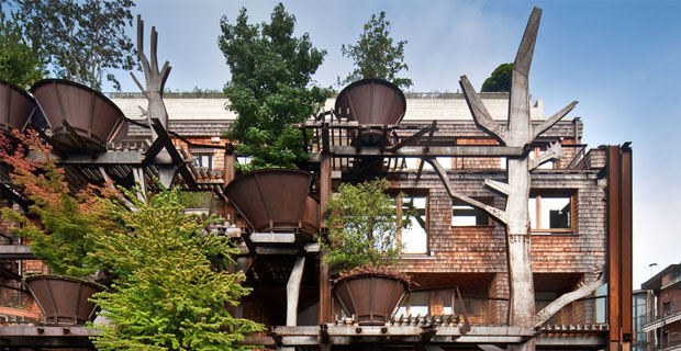 L'edificio foresta a Torino: 25 Verde