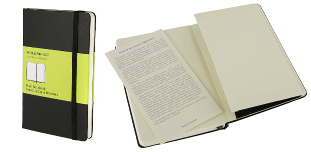 Agendina Moleskine come regalo per un architetto 