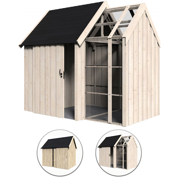  Casetta in legno "Virgo", Business Shop.