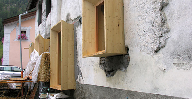  La realizzazione di una casa in balle di paglia Foto da energiaeskornyezet.hu