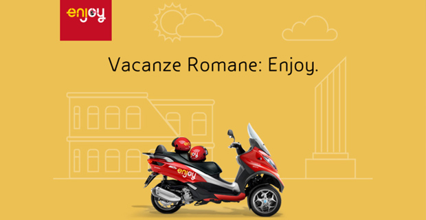 Servizio di Scooter sharing Enjoy Roma