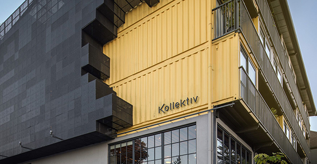 architettura container kollektiv hotel