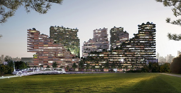 Il progetto di uffici Welcome, feeling at Work di Kengo Kuma