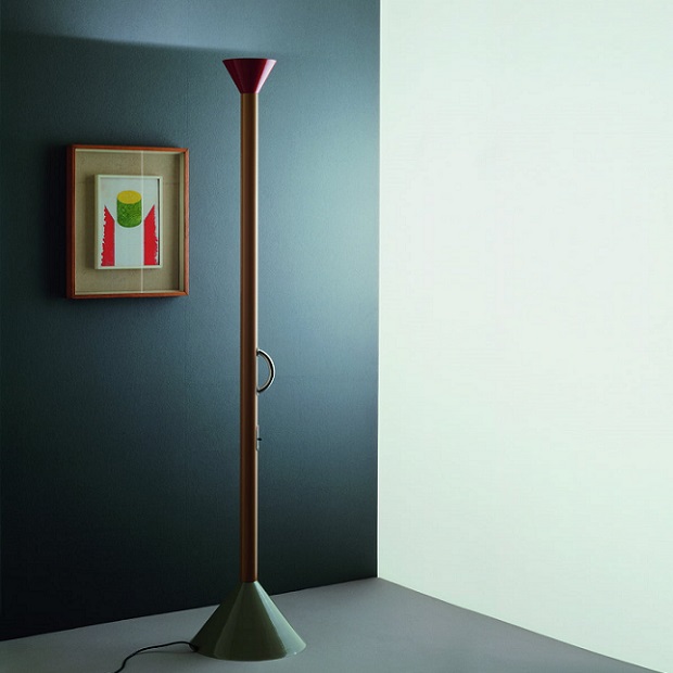 callimaco lampada da terra ettore sottsass artemide