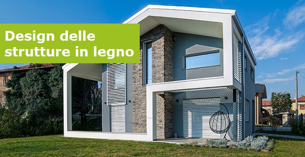 Il design moderno delle case in legno