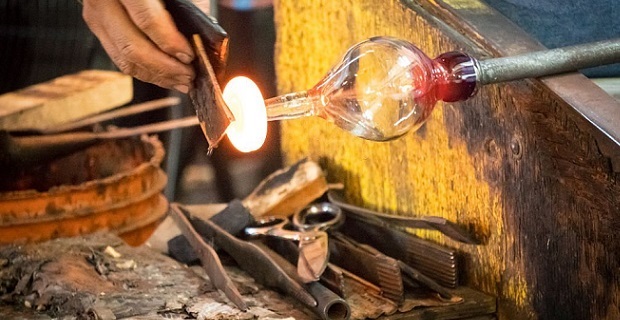 Lavorazione vetro di Murano