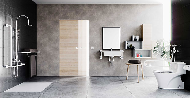 Porte scorrevoli accessibili per disabili